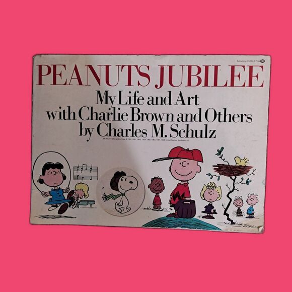 VINTAGE 1990 Peanuts full set 33 Trading Cards & 1975 Peanuts Jubilee Soft Cover - Picture 4 of 9